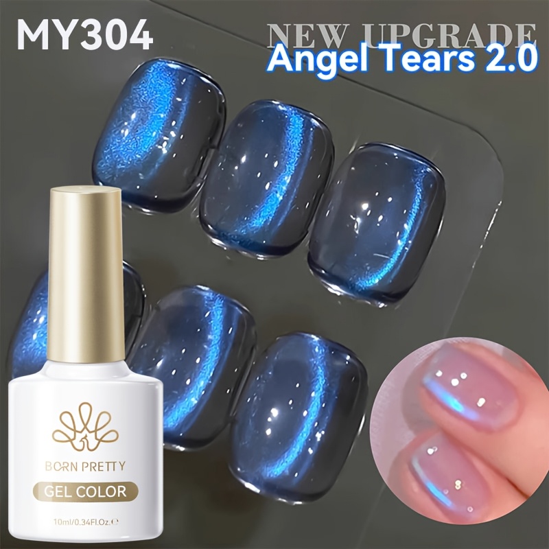 Born Pretty 10ml Aurora For Summer Soak Off Gel Nail Art Varnish Multi-angle Cat's Magnetic
