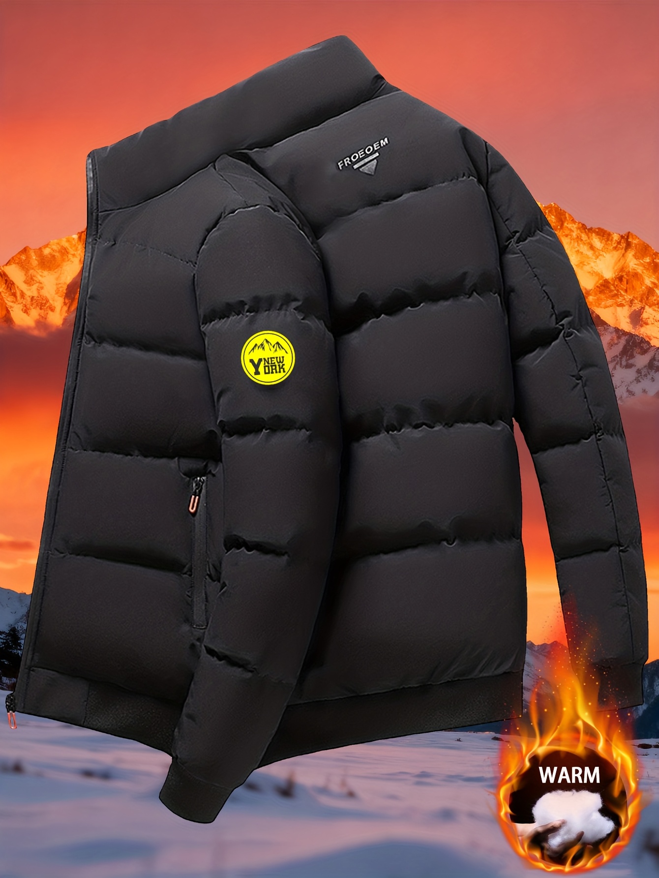 2025 Nieuwe Heren Winterjas | Stijlvolle Winddichte Dikke Winterjas, Halloween Pendel Casual Veelzijdig