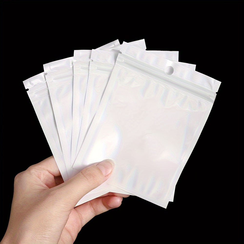 

30-100pcs Opp Pouches, Transparent Sealable Plastic Bags For , Packaging, And Storage - No Power Required,jewelry Making Display & Packaging Supplies,beading&jewelry Making