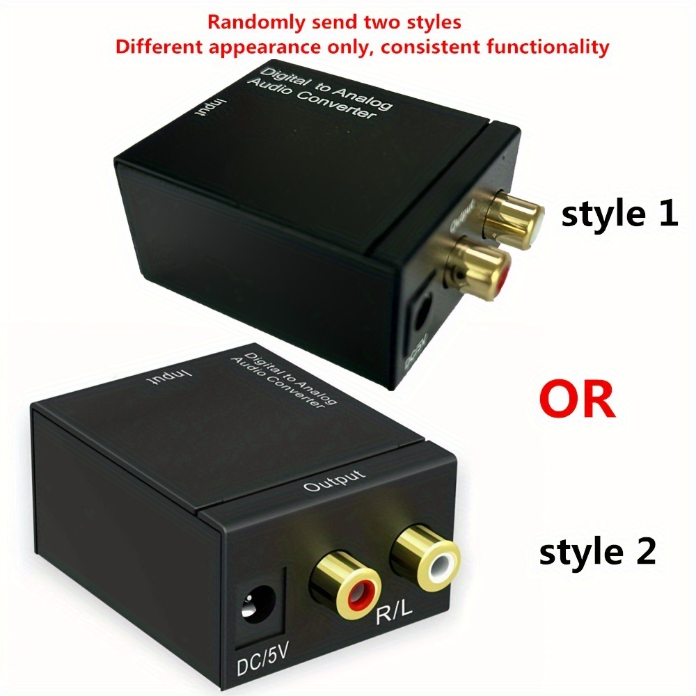 adaptador convertidor audio coaxial óptico digital rca Temu Ecuador