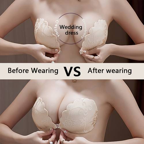 Elegant Strapless & Seamless Push-Up Bra - Invisible, Soft Support Lingerie for Women