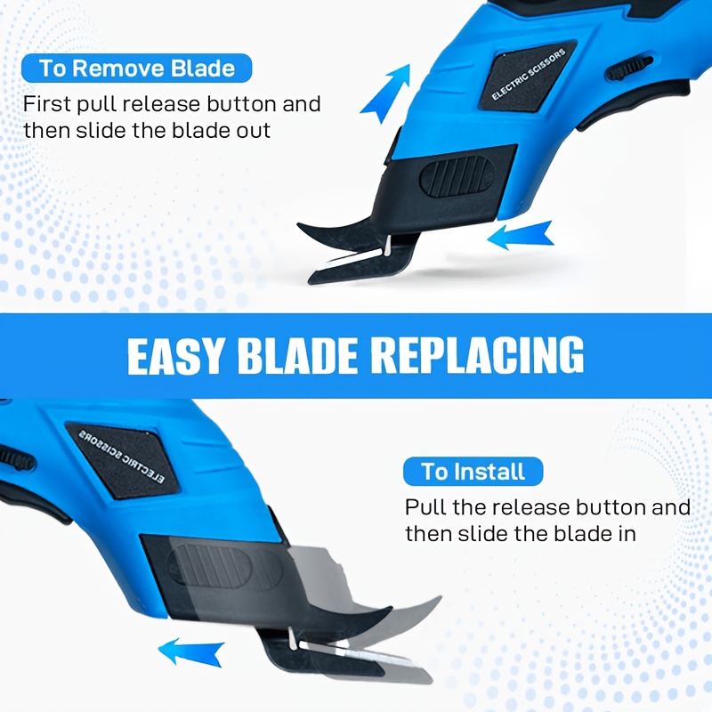 usb rechargeable multifunctional electric scissors lightweight and sharp tip suitable for trimming all kinds of fabrics leather and flowers and leaves etc electric scissors with electric sharp function Product details 5
