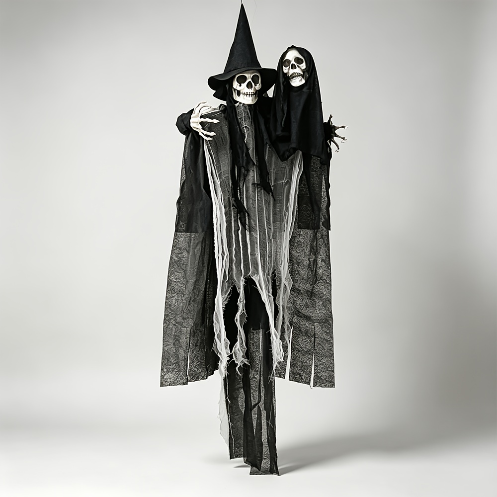 Image of Halloween Double-headed Parasitic Wizard, Holiday Pendant, Hanging Decoration