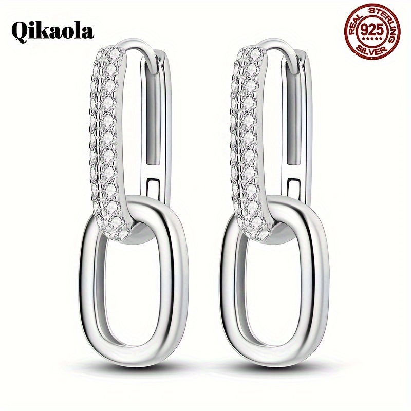 

Qikaola 925 U-shaped Dangle , Drop , Jewelry For , 3g