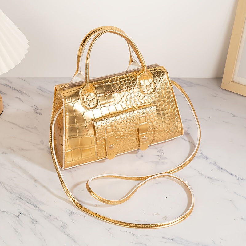 

Crossbody Bag Stone Pattern - , Zip , For &