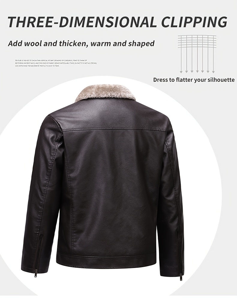 Chaqueta Bomber Sijidou OBM para Hombre con Cuello de Piel - Abrigo Casual Invierno , Forro y Capa de Poliéster, Bolsillos con Cremallera, Ajuste Regular para Estilo Urbano y Uso Diario