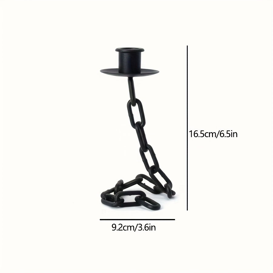 TEMU Elegant Ornate Iron Table Candle Holder Centerpiece - Multi-candle Desktop/table Base Compatible For Christmas, Weddings, Banquets, Dinner