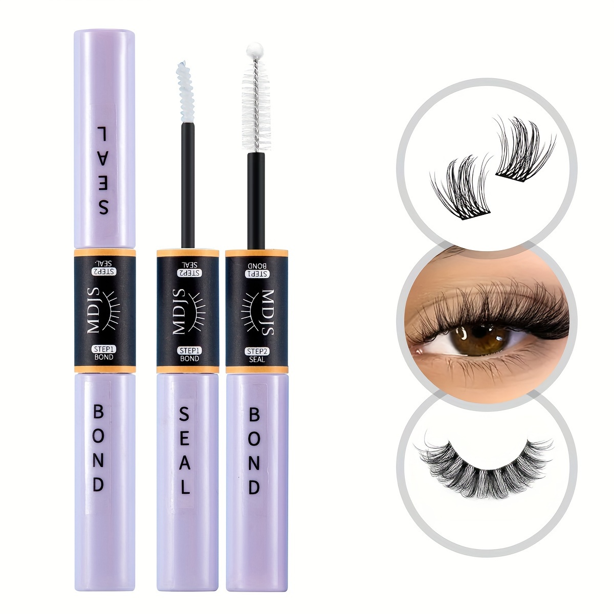 1pc Transparent Eyelash Adhesive - Strong, Quick-drying, Waterproof, Suitable For Personal, Clustered, And False Eyelashes - Perfect For Salons, Travelers, And Beginners - Long-lasting Eye Makeup Tool