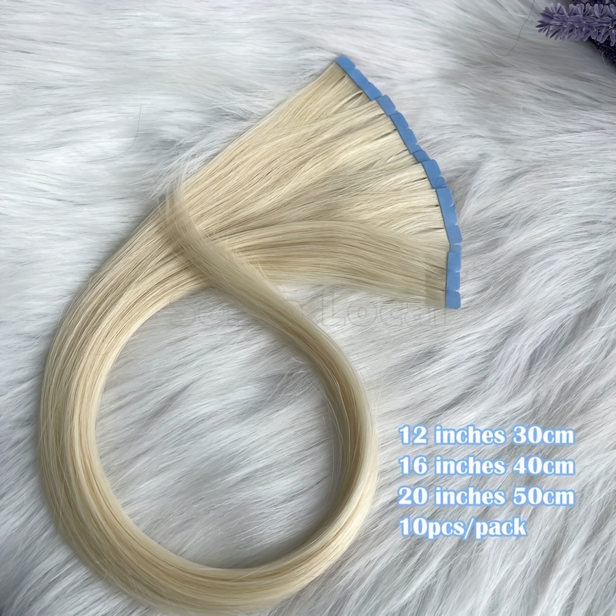   mini tape in human hair seamless invisible extensions 12 20 inches long straight micro tape hair color 60 details 3