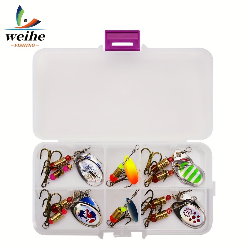 

11pcs And 31pcs Composite Rotating Sequins Set For Long-distance Fishing Lures, Featuring Assorted Colors And Styles Of Composite Metal Pieces.