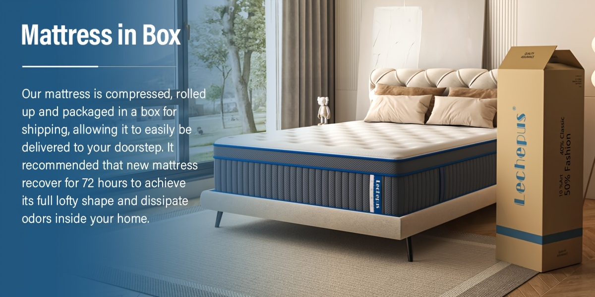 14 inch cooling gel memory foam and 7 zone pocket springs   mattress medium plush mattress in box mattress for cooler night fiberglass free Product details 6