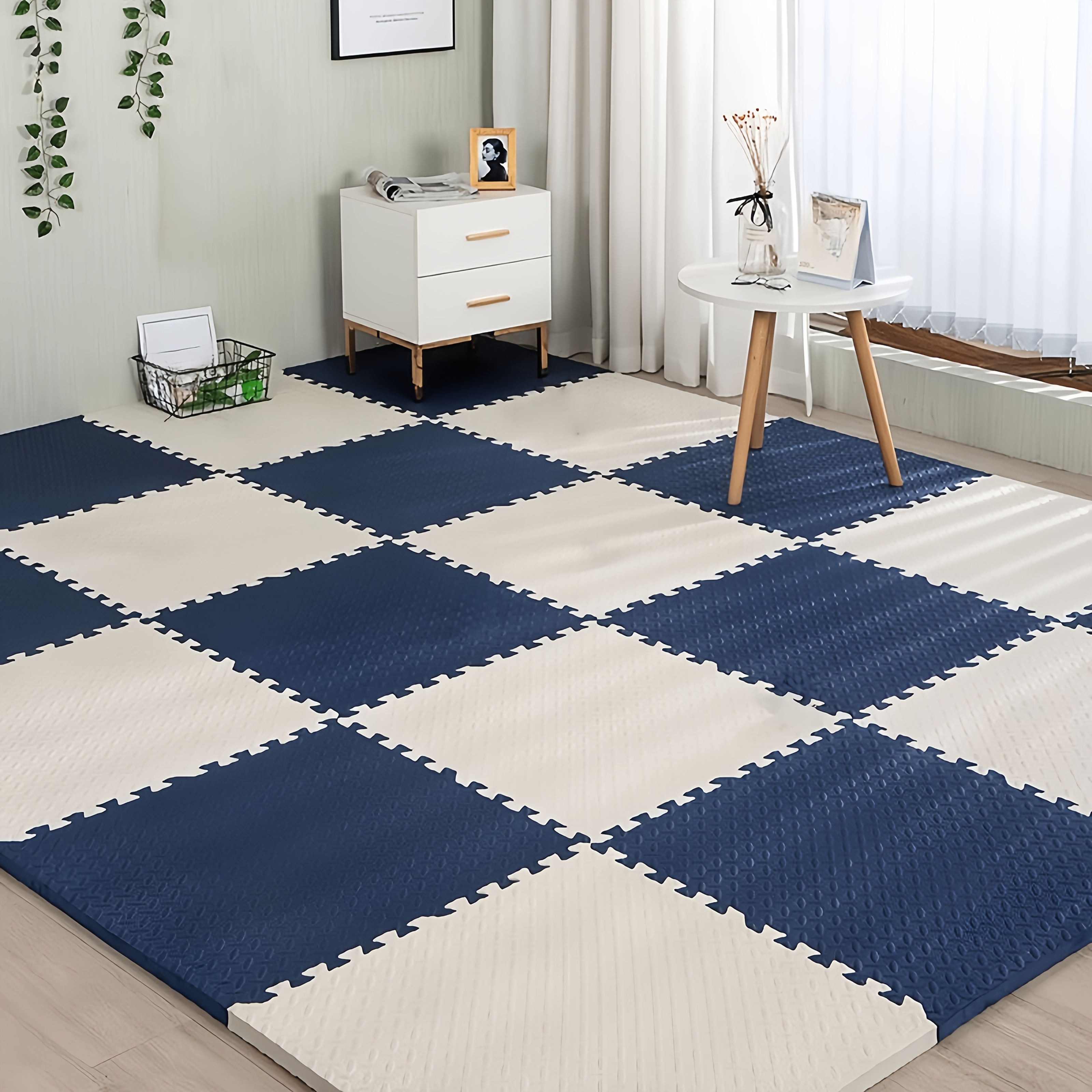 Play Mat Foam Home Gym Flooring 24pcs EVA Foam Floor Mats