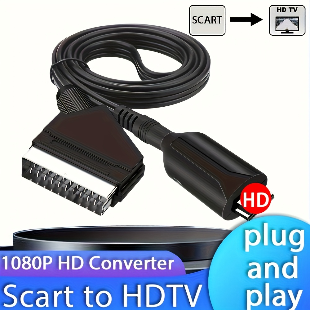 Scart Cable Euroconector Hdmi Media Markt Scart Adaptador Rca A