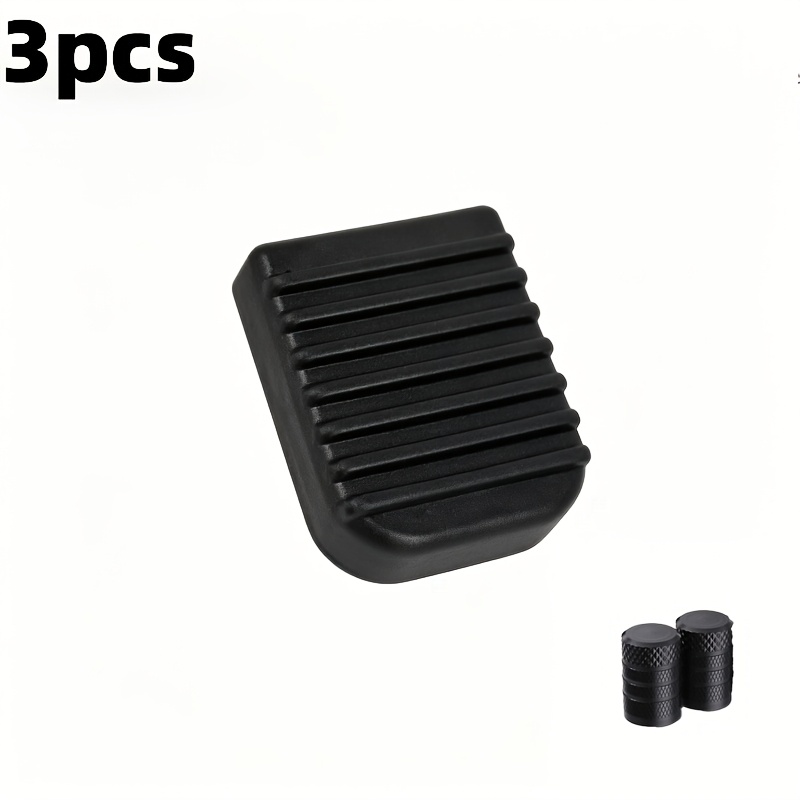 TEMU Set da 3 pezzi (1 pedale antiscivolo + 2 coprivalvole) universali per moto. estesi antiscivolo, basi di estensione e staffe laterali, adatti per