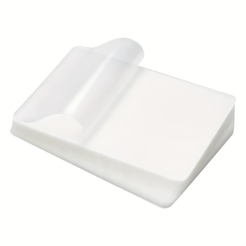 E-shop 100 Blatt Thermische Laminierfolien, 2,6x3,7 Zoll - Klare PVC Foto Schutzhüllen, Flecken- und Vergilbungsbeständig, Verlängert die Lebensdauer