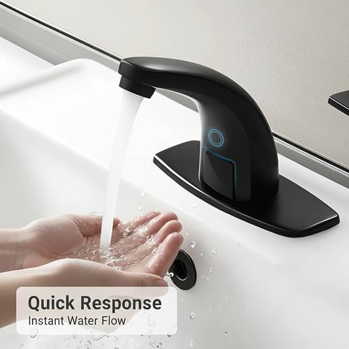 12 5cm 4 92in 1 home kitchen faucet bathroom smart faucet batteries need to be separately