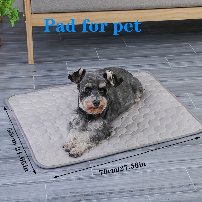 

1pc Pet Cooling Mat Sleeping Pad Cushion, Dog Bed Mat Cool Nest Pad For Summer, Keep Cooling For Pets, Pet Supplies