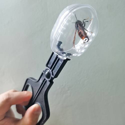 future catcher safe x shaped design non breathable insect reptile capture tool for beekeepers