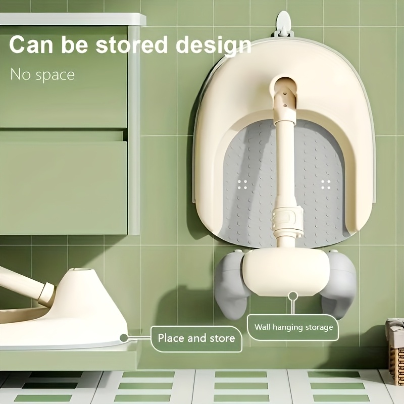 Foldable Bath Stand With Non-Slip Handles | Suitable For Bathroom, Available In Mixed Colors, Made Of Plastic