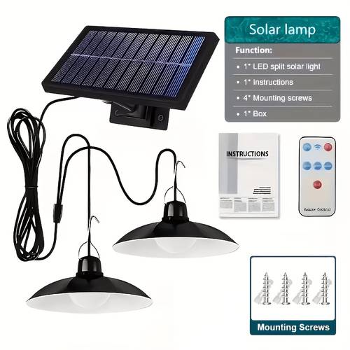 solar powered indoor outdoor use led battery operated hanging lamp dusk to dawn sensor multiple high brightness auto on ip55 waterproof 2000 suitable for barns gazebos shops garages