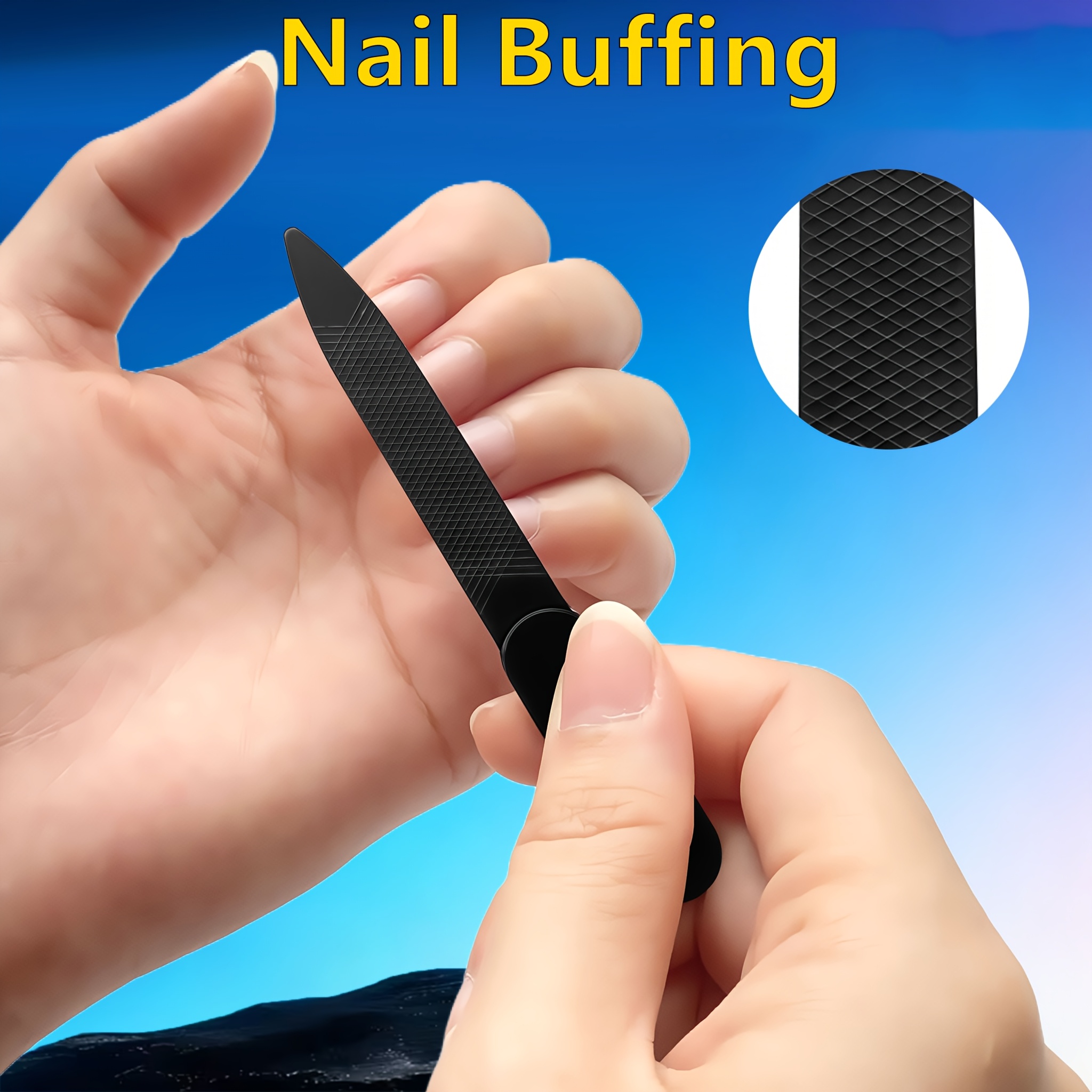 Upgraded Heavy-Duty Stainless Steel Nail Clipper Set, 9pcs