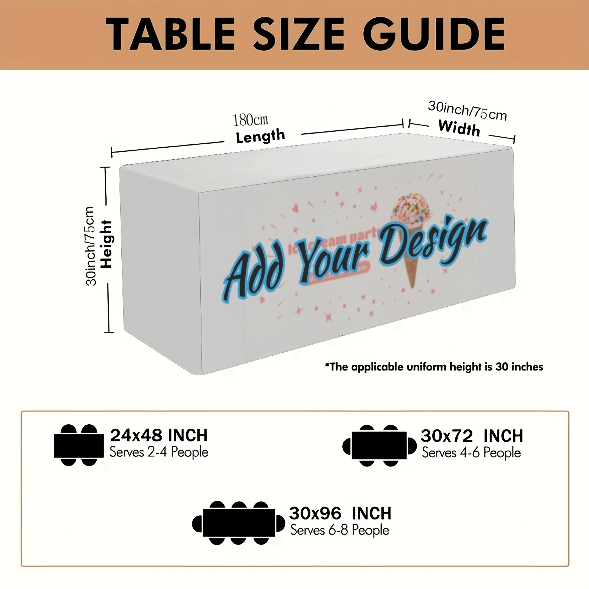 TEMU [custom]1pcs, Customize With Any Photo Print Pattern Tablecloth, Ideal For Home Kitchen And Dining Room Decor, Holiday Gifts, Parties, Festive