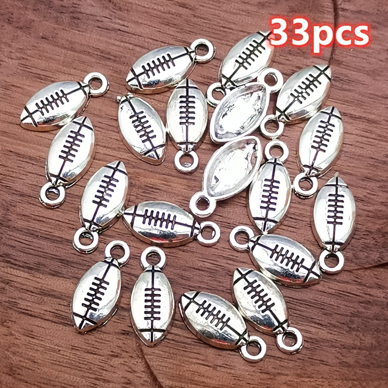 TEMU 33pcs Pendentif Charm Vintage, Collier Boucles d'Oreilles Sac Pendentif, Style Bohème, Charm de Téléphone, Accessoire Cadeau , Accessoire de