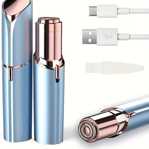 facial hair trimmer for women electric facial trimmer hair for face lip chin with usb rechargeable