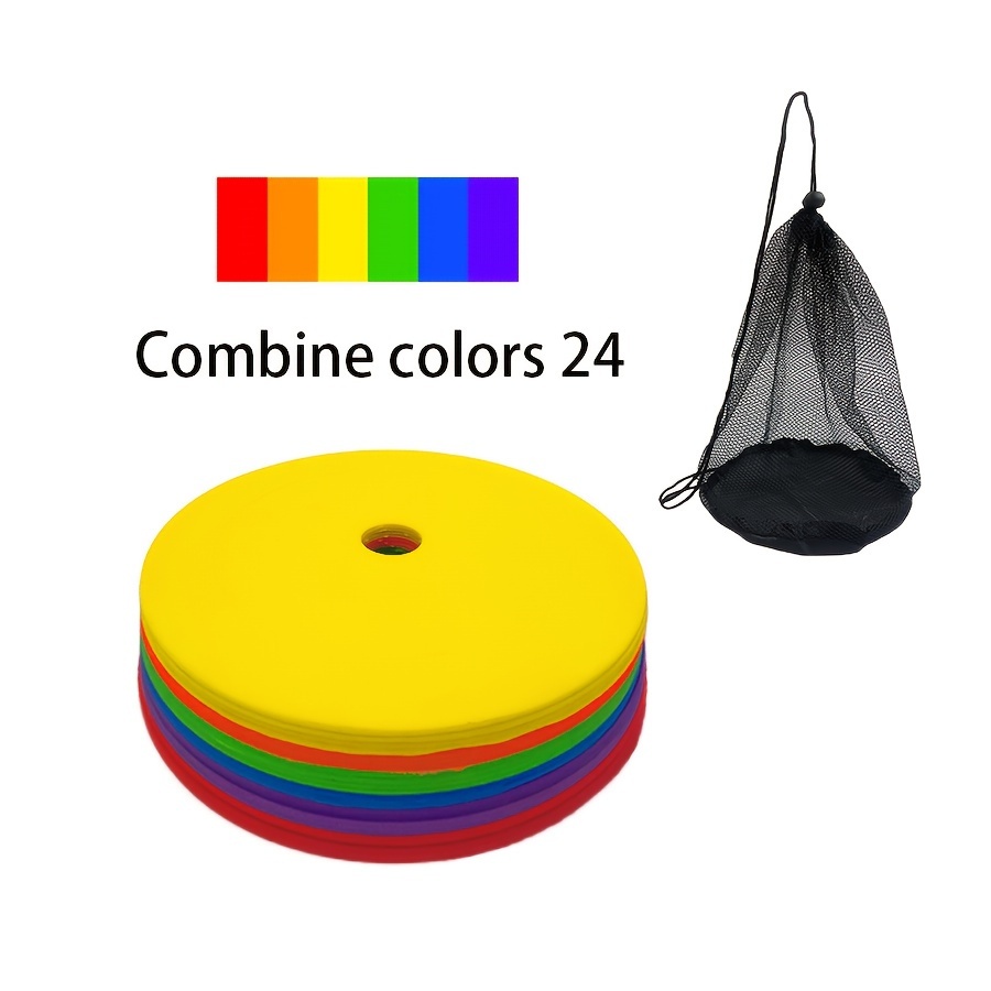 Mat Flat Logo Disc Flat Round Mouth Football Training Obstacle Sign Plate Basketball