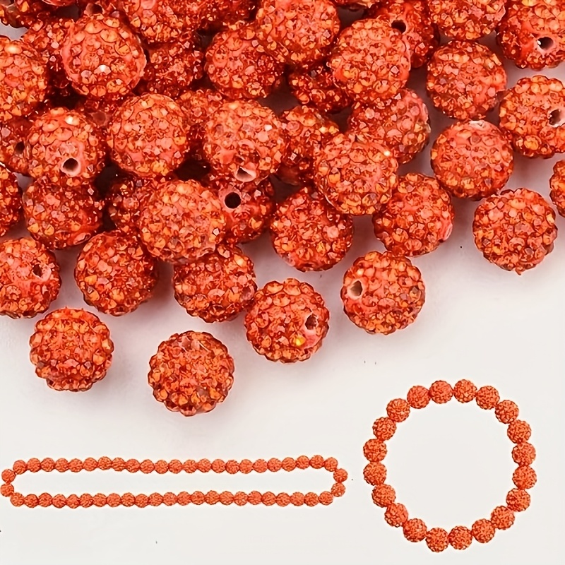 

50pcs 10mm , Ice , Round , Assorted Making And Christmas Decorations