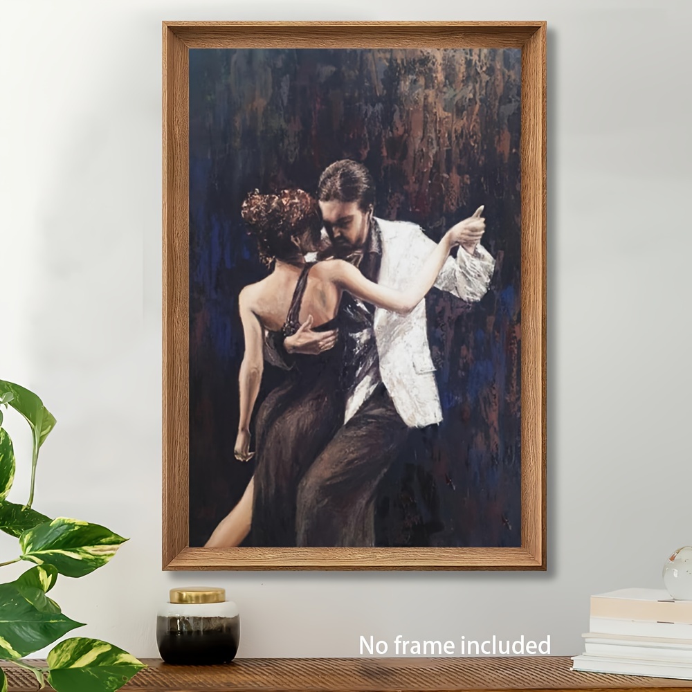  wall poster dancing couple art poster 12x18inch 30x45cm canvas art poster decor 1