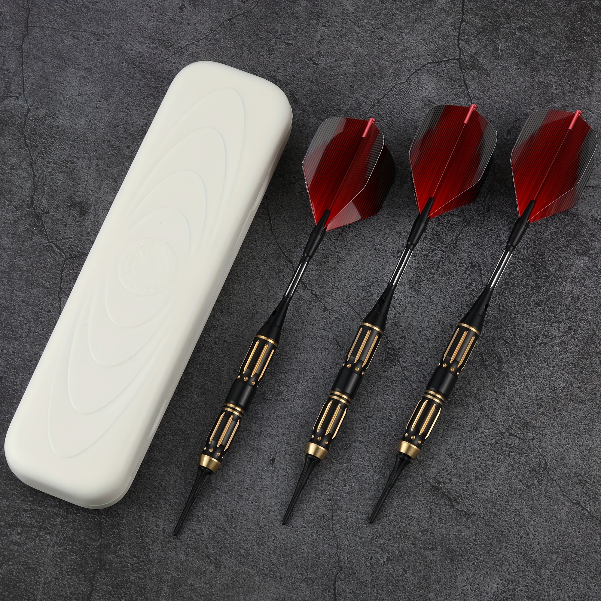 Image of 3pcs 18g Professional Soft-tip Copper Darts: High Safety Design, Perfect For Party Games & Competitions, Stylish & Precise