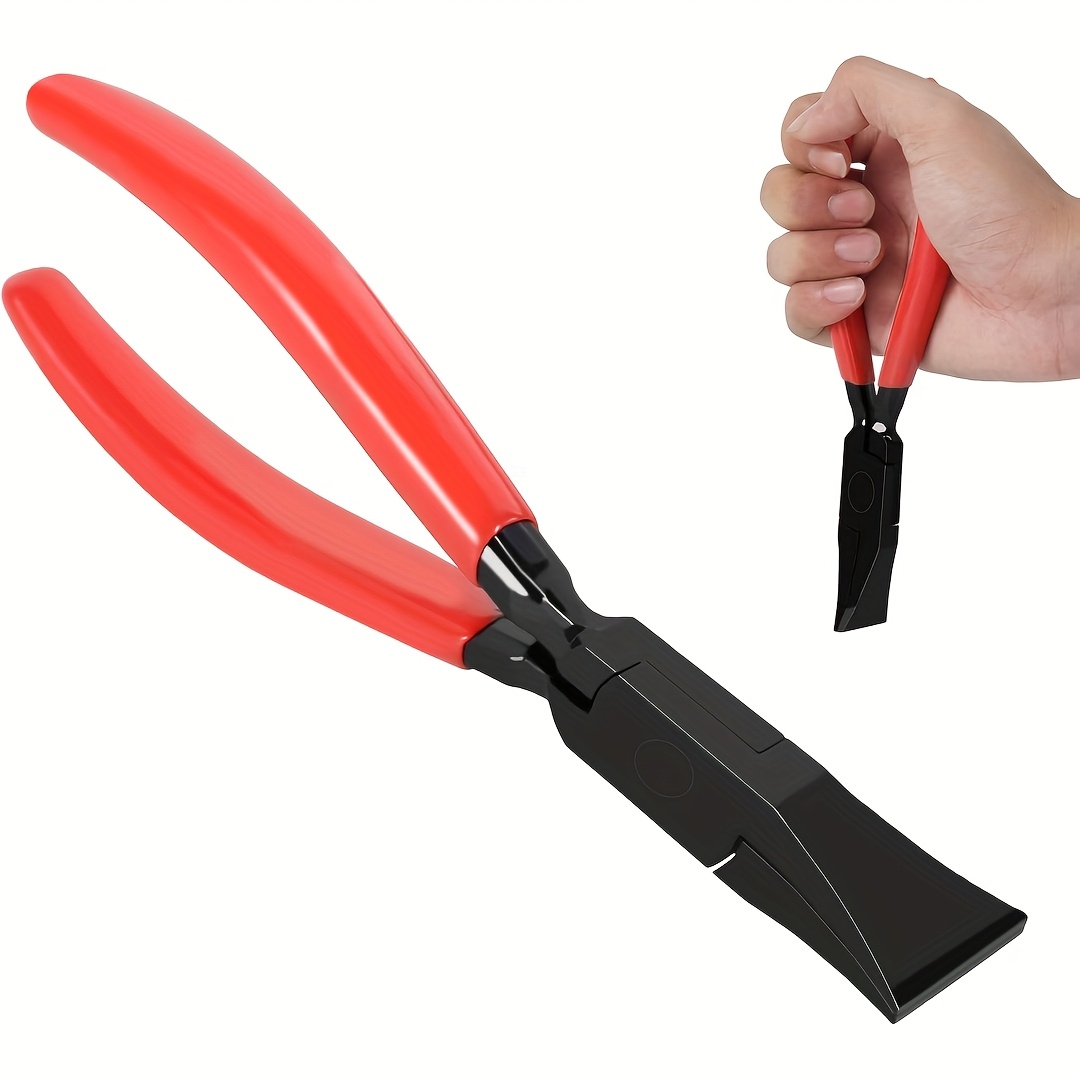 TEMU 1pc/3pcs Mini 22mm Aiguilles à main, Pince à plier droite/45°/90° Ensemble d'outils en métal et plier en métal en acier pour métal pliable en