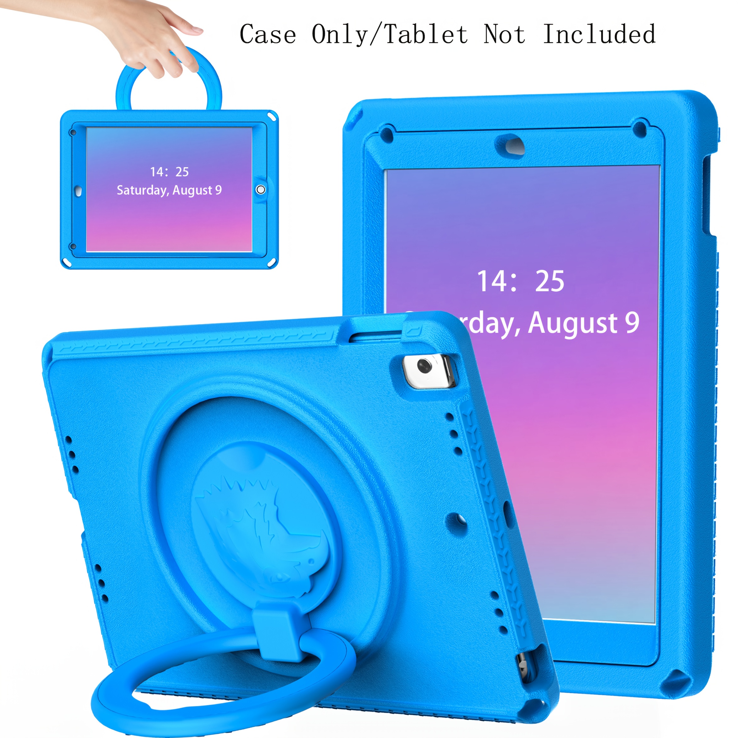 ipad 第5世代/第6世代用ケース 画面保護フィルム＆ハンドルスタンド 