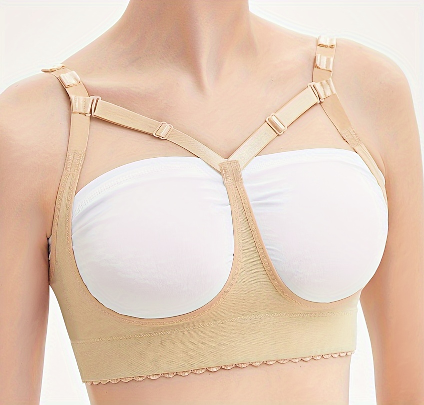 Breast Augmentation Post Op Surgery Open Chest Shapewear Tops