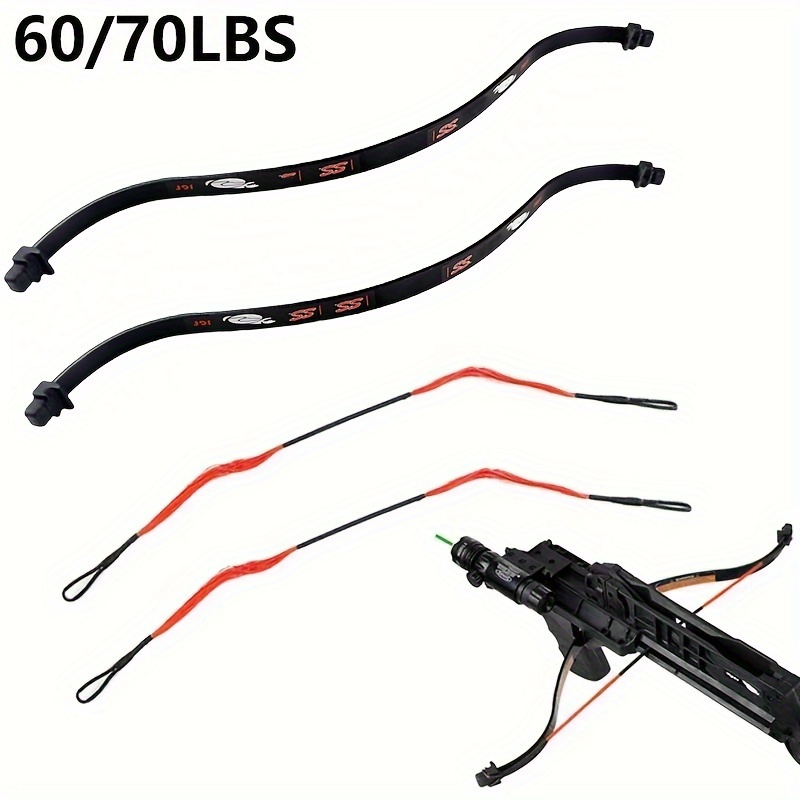 

60/70 Steel Bow, Limb Bow String, 24 16.73 And Accessories