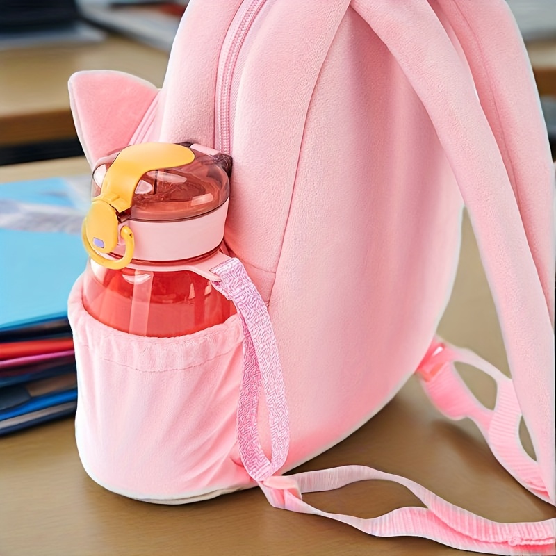 kids backpacks cat backpack 1pc 11 inch pink polyester girls Temu