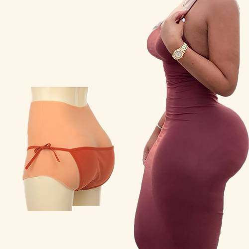 silicone hip and hip enhancing shorts underwear for cross dresser drag queen
