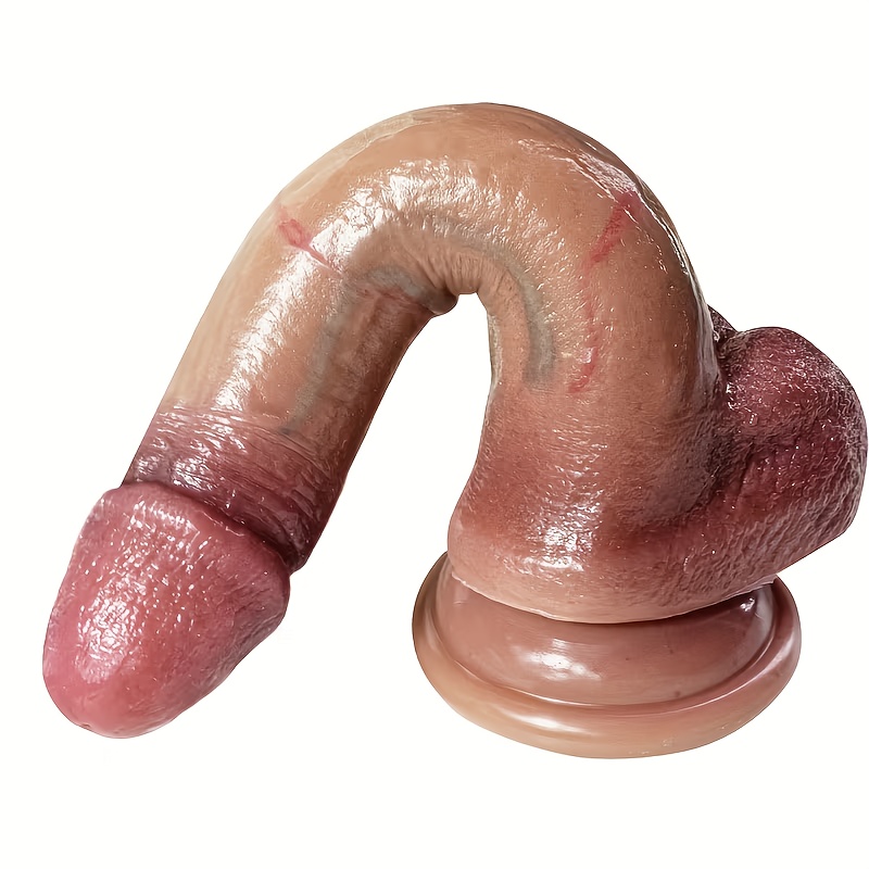 Small and Slender Soft Little Penis Simulation | Fine Liquid Silicone, Silent, Battery-Free, Couple'S Daily Necessities, Female Sex Toy
