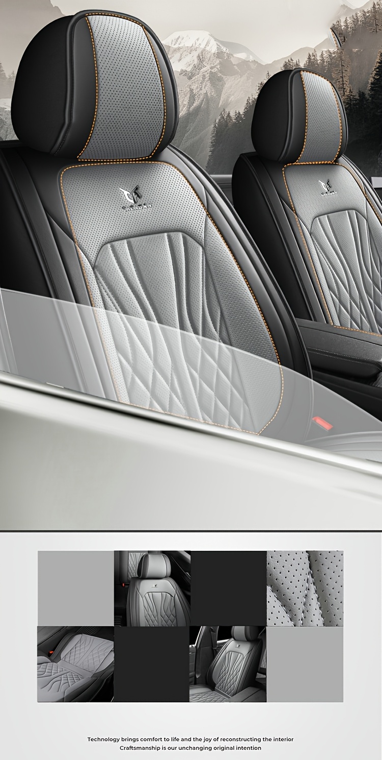 universal fit leather car seat covers ford fiesta Temu Spain