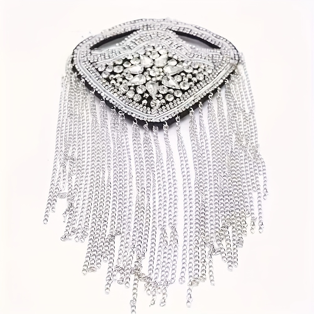 Floral Patch Shoulder Pads for Suits