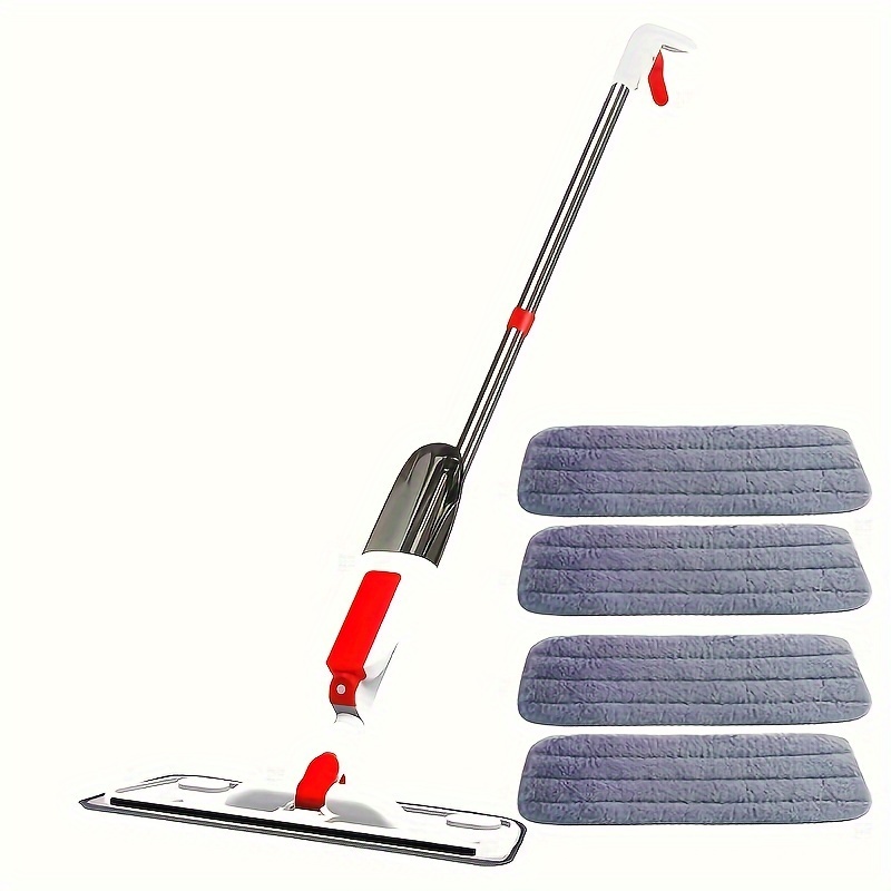 1set household spray mop rotating flat spray mop dry and wet dual use mop lazy mop creative water spray mop suitable for living room bathroom kitchen cleaning cleaning supplies cleaning tool details 2