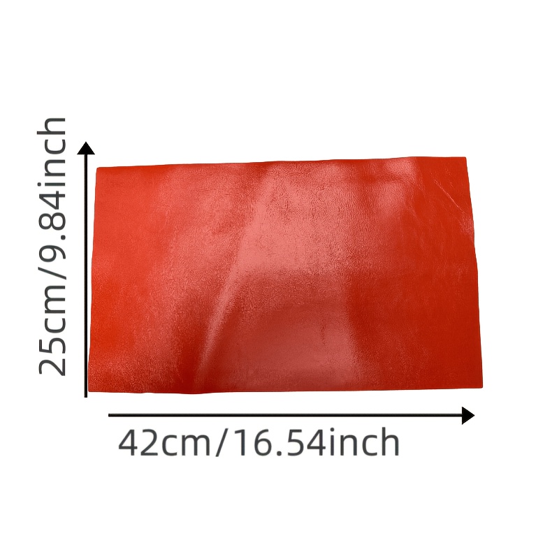 TEMU Premium Oil-waxed Top-grain, Ultra-thin At 0.7mm, With A Soft And Smooth Texture. Cut To 25*42cm, This Genuine Is Ideal For Various Diy Projects