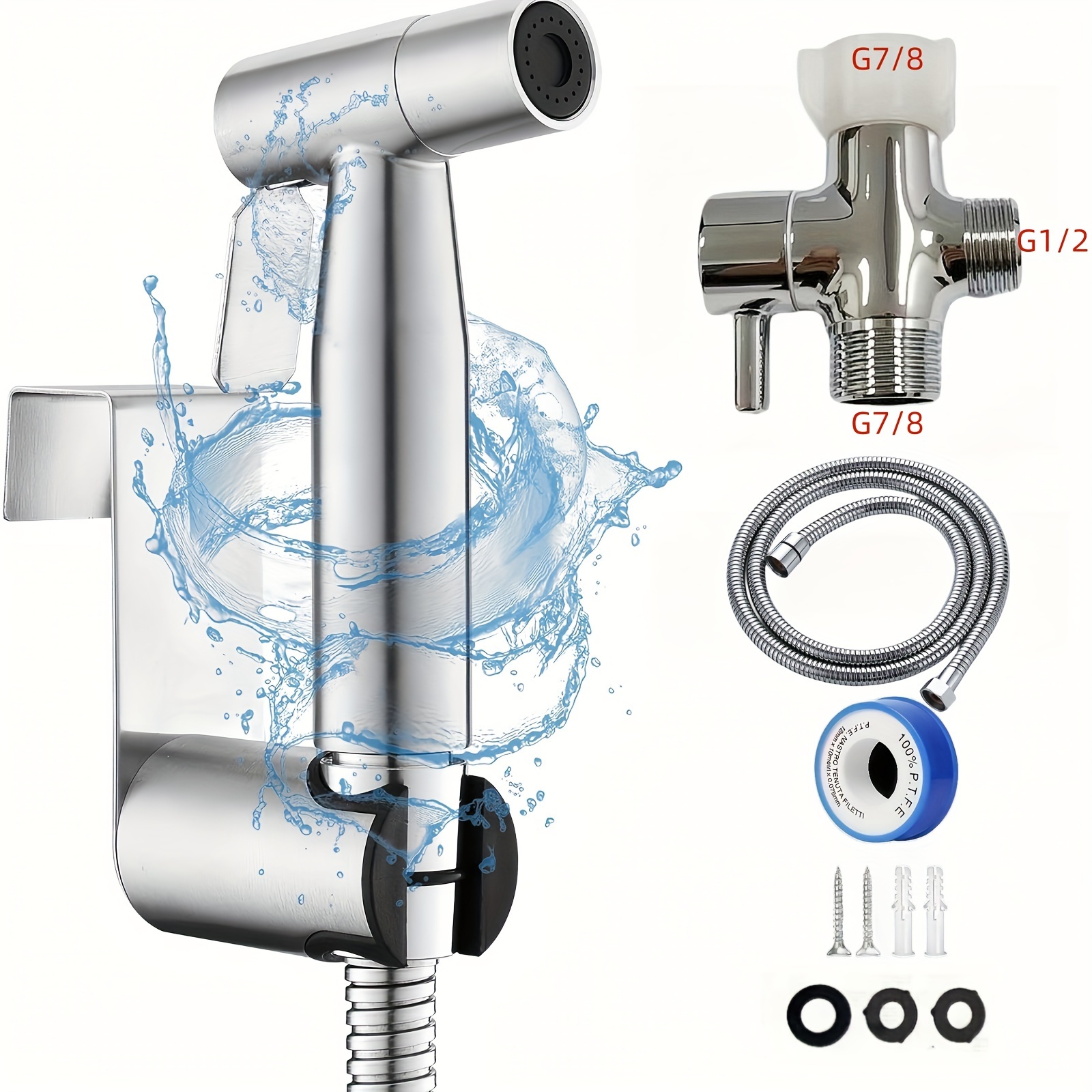 Handheld Bidet Sprayer For Toilet Hand Sprayer Bidet - Temu