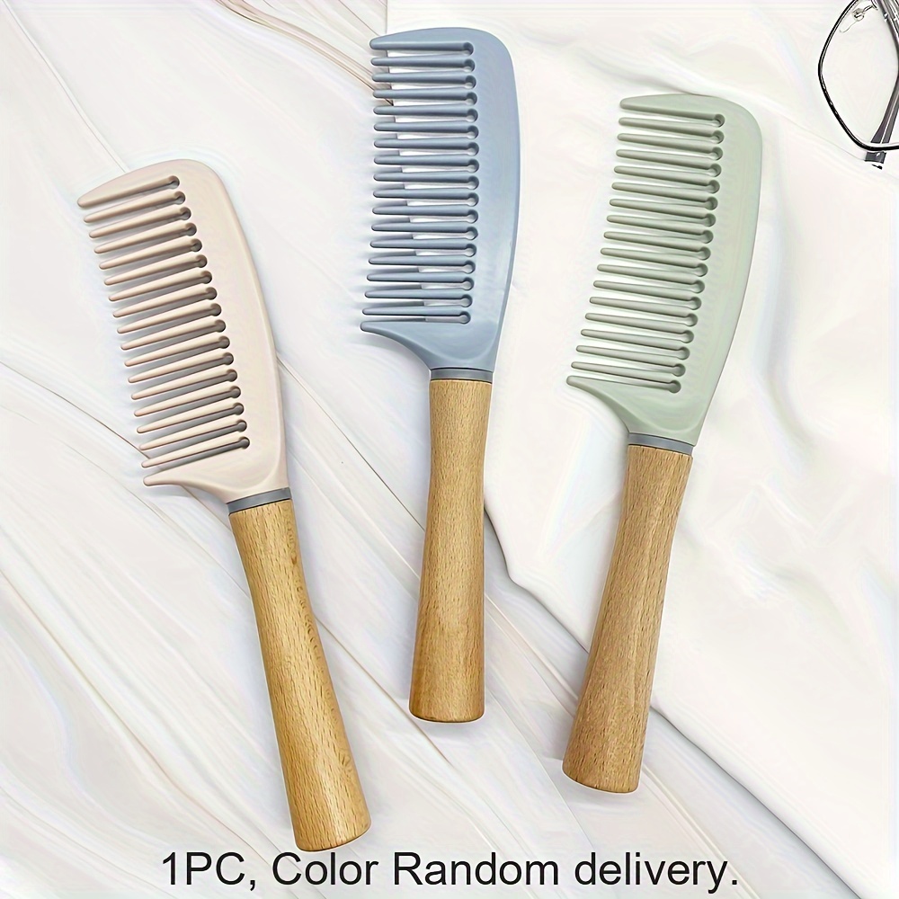 Random Color Wide-tooth Hairbrush