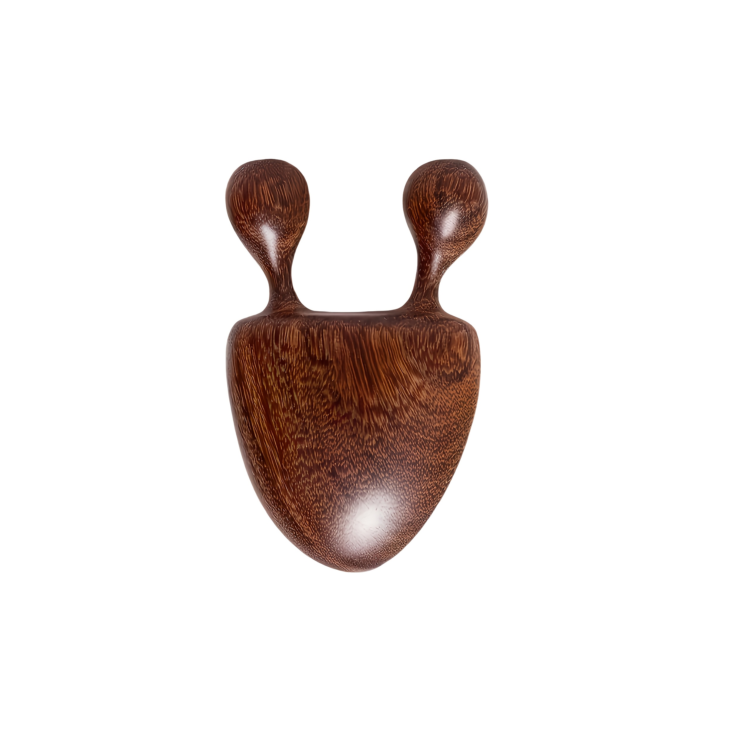 Natural Recycled Wood Facial Gua Sha Tool - For Facial Lifting Massage, Alleviating Puffiness And Dark Circles - Portable Skincare Device, Home