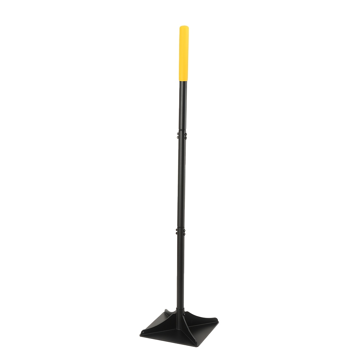 20cm X 20cm Tamper, Heavy Duty Hand Tamper Tool For Ground Compactor, Tool For Leveling Soil, Gravel, Asphalt, Driveway, Manual Plate And Repairing