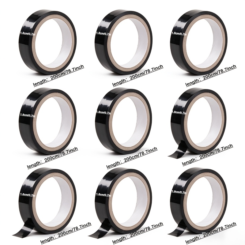 TEMU 10 Rolls 787-inch Pvc Electrical Insulation Tape - Strong , Heat And Weather Resistant, Moisture-proof And Durable, Suitable For Wiring, Racket