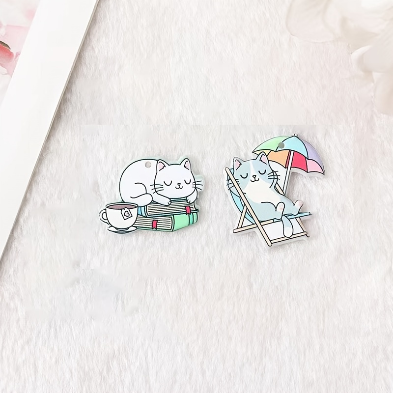 2pcs- Pieces Cat Needle , Kitten Magnetic Needle Nanny For Stitch Embroidery Sewing Needlework Tools