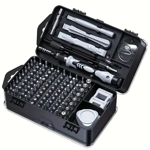 115 in 1 screwdriver set with strong magnetic high hardness multifunctional disassembly tool kit and special shape drill head